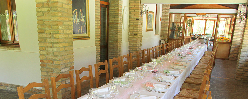 Il ristorante della Tenuta Il Giogo