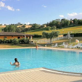 Area Piscina - Tenuta Il Giogo